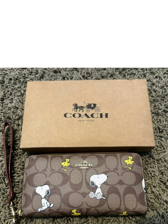 Coach Handbags - Coach x Snoopy Signature Wallet